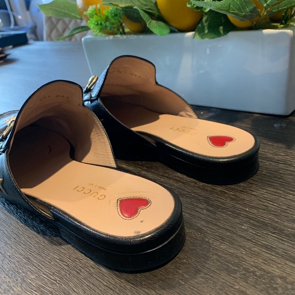 Gucci embroidered bee horsebit princetown slipper - Picture 4 of 8